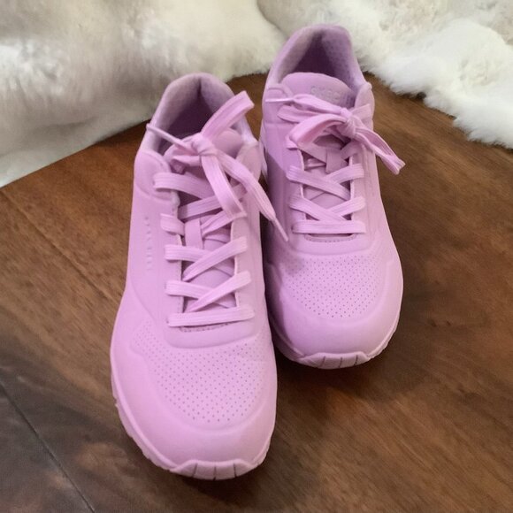 Skechers Street Uno-Bright Air Lavender Women's Size 9 Shoes Sneaker 177125/LAV - Picture 1 of 15